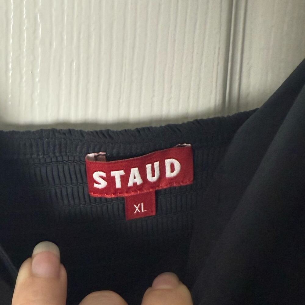 Staud Landry Dress Black XL - Picture 7 of 8